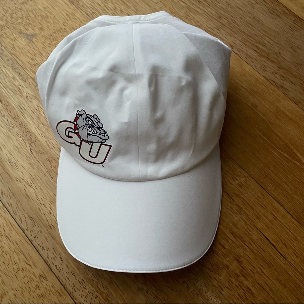 Lululemon X GU Gonzaga Zags Bulldogs Collection White Fast and Free Run Hat